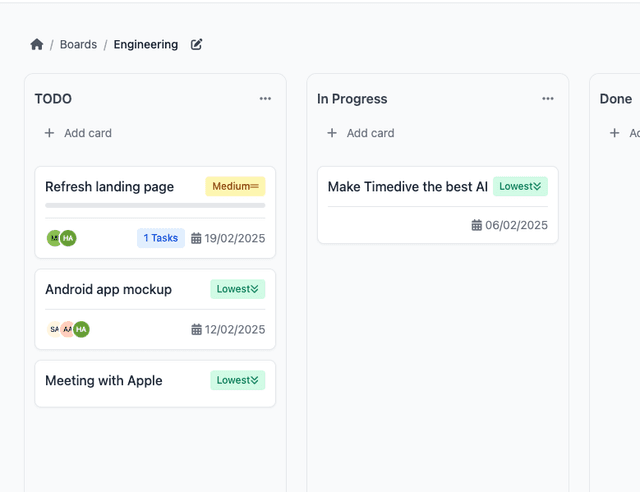 Time Tracking